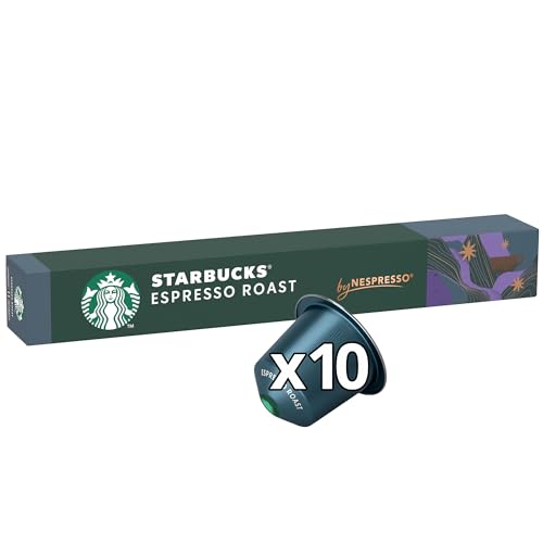 Starbucks Dark Espresso Roast by Nespresso (10 Capsules)