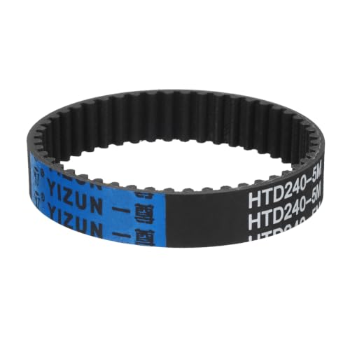 HiPicco HTD 5M Timing Belts, 240mm Pitch Length x 15mm Width x 3.8mm Height