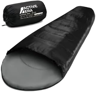 Active Era Premium Lightweight Mummy Sleeping Bag  Envelope Sleeping for Adults & Kids for Camping, Hiking & Outdoors