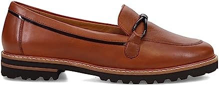 TROTTERS Women's Fiora Loafer Flat, Luggage, 11 Narrow | Image 1