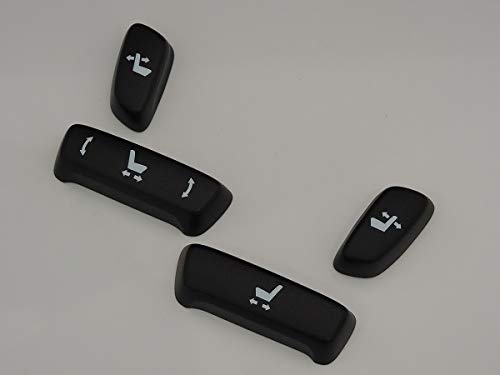 TOYOTA トヨタ純正 運転席&助手席 パワーシート リクライニング&スライド スイッチ 4個セット 流用可能 60系 ハリアー ZSU6#W AVU65W ASU6#W H25.12〜