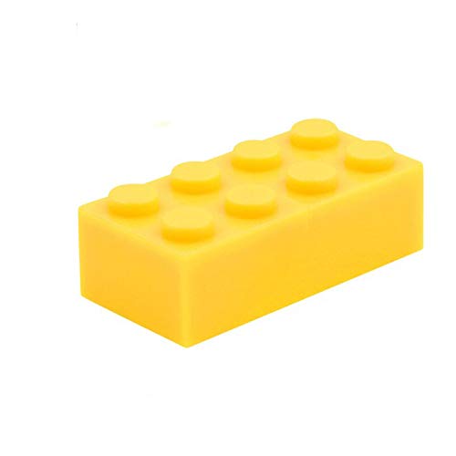 Preisvergleich Produktbild Lustiger Ziegelstein-Stock-Ziegelstein, Soem-ODM Hochgeschwindigkeitsusb 2.0. 16 GB / 32 GB / 64 GB / 128 GB PVC, USB-Mehrfarben-Stapelspeicher, Flash-Speicher für Speicherkarten (128 GB, gelb)