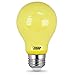 Feit Electric A19100/BUG/LED 100W EQ Non DM LED Light Bulb , Yellow, Pack of 1