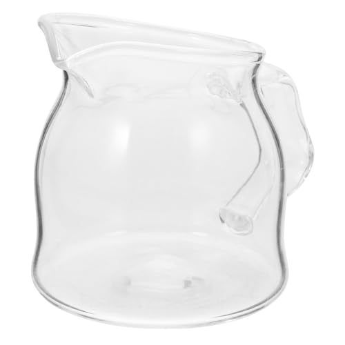 Ciieeo Vaso De Leche De Jarrón De Leche Para Desayuno De Vidrio Transparente Taza Para Café o Té Para Cocina y Mesa
