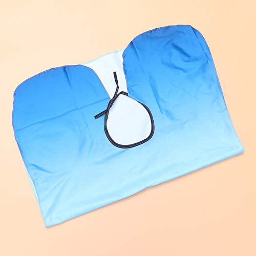 Amosfun 4 peças de corte de cabelo estilo vestido colorido acessório infantil capas aleatórias para