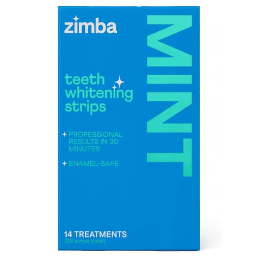 Zimba Vegan Enamel-Safe Whitening Strips