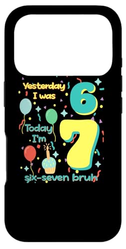 ̂6 傤7 Six Seven Bruh ~[ TVc o[Xf[ Gen Z Alpha X}zP[X iPhone 17 Pro p