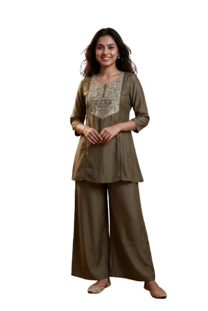 SRIOMI'S CLASSY PREMIMUM COLLECTION DESIGNER ETHNIC CO-ORD SET FOR WOMEN-picture-24