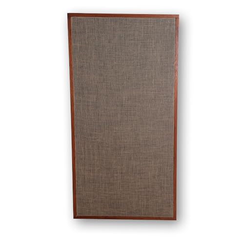 Painel de tratamento acústico premium 100x50x5cm, lã de rocha, alta densidade (Juta)