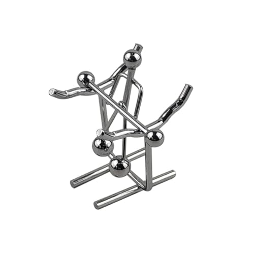 iplusmile Figurine Métal Jouet Équilibre pour Décoration De Bureau Gobelet Oscillant Fer Décoration Intérieure Jouet Équilibre