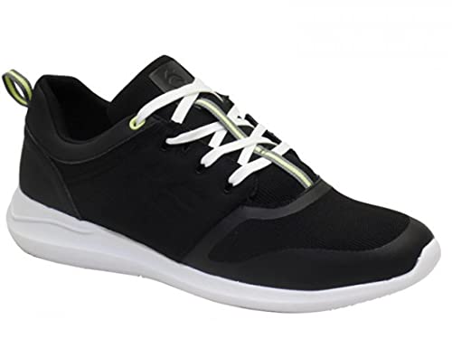 Henselite Ladies HL74 Metro Lawn Bowling Shoes-Color Black-Size 7