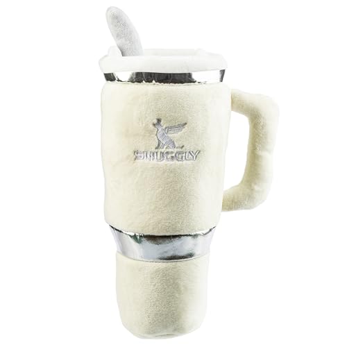 Haute Diggity Dog Snuggly Cup Plush Toy with Squeaker