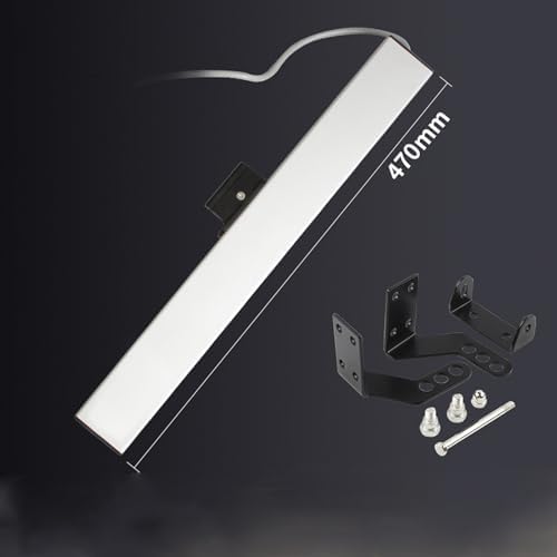 24V Electric Chain Window Opener with Remote Control & Switch - Automatic Actuator for Skylight - 220V, Rain Sensor, 400mm Stroke, Ideal for Home & Office