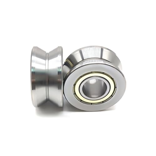 Roulement de guidage en V LV201-14 ZZ robuste pour mouvement fluide 2pcs