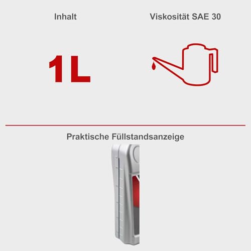 Aceite Motor Scheppach SAE 30 1 Litro miniatura 2