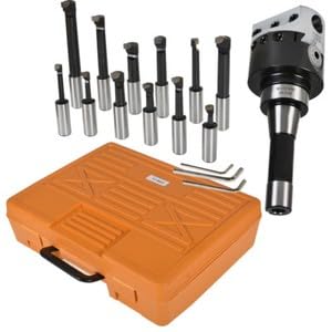 #US 12 Pcs 3/4" B Bars 3'' Precision B Head with R8 Shank Set
