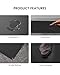 Artist hand 3 ft. x 4 ft. Barber Chair Mat Anti-Fatigue Salon & Barber Comfort & Support Mat - Non-Slip, Durable - Black Rectangle 1/2 in. Thick
