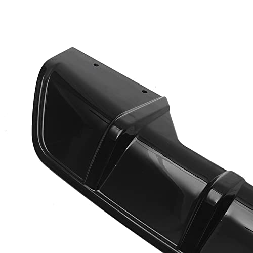 Lèvre diffuseur arrière X6 F16 en noir brillant finition premium