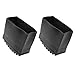 Pieds D' échelle en Caoutchouc Antidérapants: 2Pcs Échelle de Remplacement Coussins de Remplacement Échelle de Remplacement Coussin de Tapis pour L' échelle D' Extension