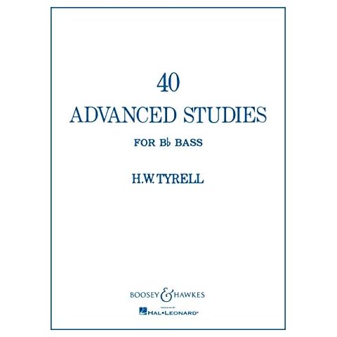 40 ADVANCED STUDIES FOR BB BASS TUBA Cover