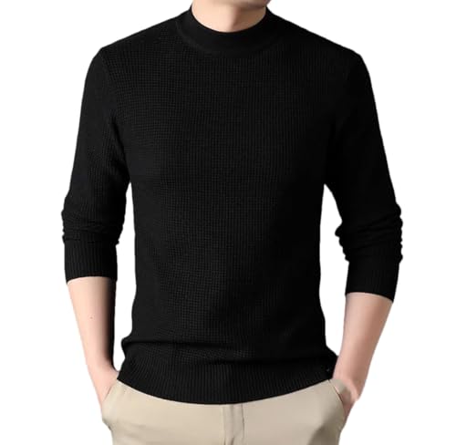 Mens Long Sleeve Sweater Autum Winter Street Wear Knit Pullover Sweater
