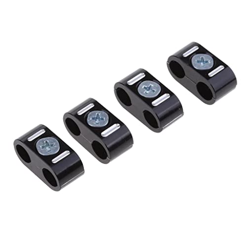 Pinces de câble frein double pour rénovation moto et scooter en lot de 4