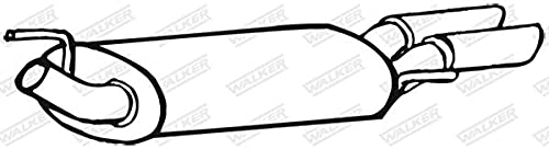 WALKER 70612 Silenciador trasero sin piezas de montaje