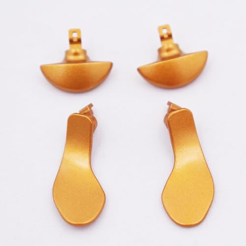 Image of 4 Pcs Edge Controller Back Paddles for PS5 DualSense Edge Controller, Paddles Replacement Compatible with PS5 Edge Controller, Metal Paddles for PS5 DualSense Edge Controller (Gold)