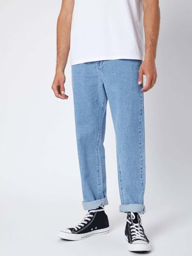Image of KOTTY Men's Straight Fit Jeans - Premium Stretch Denim for Comfort, Style, and Casual Versatile Wear
