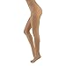 Produktbild CALZITALY Trasparente Strumpfhose, Nahtlose Strumpfhose, gepunktet Strumpfhosen Damen, S, M, L, XL, XXL, Schwarz, Blau, Hautfarbe, Sun, Tan, 15 DEN, Made in Italy (L-XL, Beige)