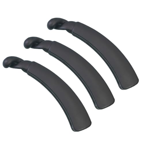 Image of Glaze Matte Finish Curved Hair Clips for Women & Girls Pack of 3 Hair Claw (large)