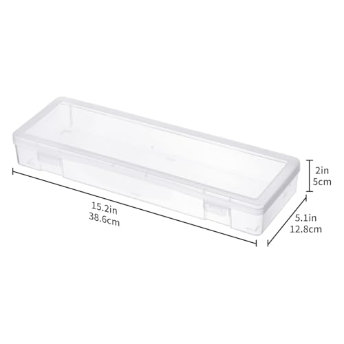 novelinks Small Plastic Containers with Lids and Plastic Pencil Boxes by novelinks - Used condition - Image 2