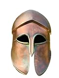 Medieval Hoplite Armor Helmet | Corinthian Helmet | Greek Helmet for Costumes | Best Gift Antique Copper Finish