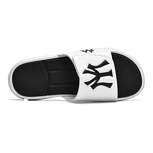 Summer flip flops for men's slippers sandals fashionable flat heels PU casual comfortable soft non slip3