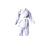 Très pratique YOSIHIRO Judogi Kimono Mixte Adulte, Blanc, 170 cm