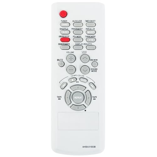 Télécommande AH59-01503B rechange Home Cinéma Samsung noir