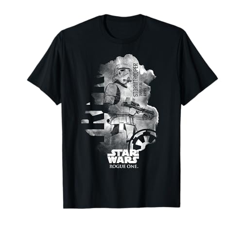 T-shirt Star Wars Rogue One Stormtrooper à motif tache d'encre pour homme
