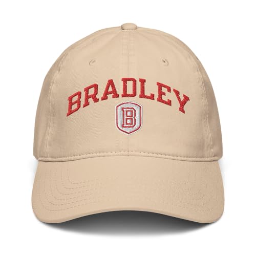 Gorra de béisbol ajustable blanca Bradley Braves miniatura 2