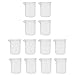 Mesurer cruche tasse en plastique ensemble de 250 ml de laboratoire