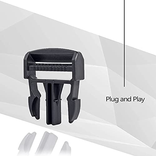 Unigt 2 Pack Door Net Buckle Clip Compatible With 2016-2020 Polaris Ranger Crew 900 1000 Xp Factory Mesh Door Side Safety Net Fastener Replacement For 5452505 #TOP6