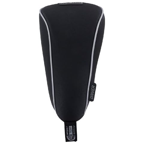 Pro-Tekt Leatherette Driver Headcover - Black Cover