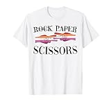 Photo Gallery rock paper scissors lgbtq+ pride month lesbian pride flag maglietta