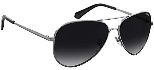 Polaroid Sunglasses PLD 6012/N/NEW Polarized Pilot Sunglasses, Ruthenium, 56mm, 14mm3