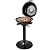 ORALNER Electric Grill Outdoor/Indoor, 15-Serving Electric Barbecue Grill w/Round Lid, Removable Non-Stick Grilling Rack, Oil Drip Tray, 1600W Portable Standing BBQ Grill for Apartment Balcony Patio