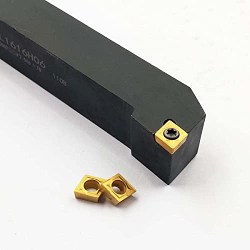 Herramientas de Torneado GBJ SCLCL 1616H06 con Insertos CCMT060204 miniatura 3