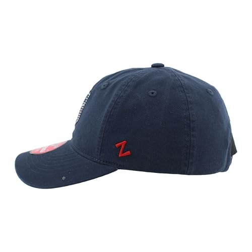Gorra ajustable de mujer USMNT con cristales azul marino miniatura 3