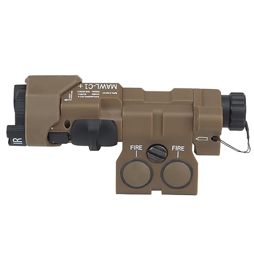 TRCTIC Tactical MAWL-C1 Model Battery Box Modular Airsoft Battery Mount for Outdoor Paintball Hunting Gear Battery Case