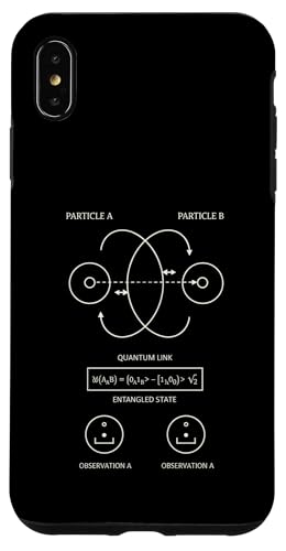 �ʎq���ݍ��� �����w ���_ �O���t�B�b�N �E�F�A �X�}�z�P�[�X iPhone XS Max �p