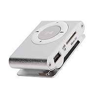 8GB MP3 Player, Portable Digital Music Player with Earphone and USB Cable, Sports Mini MP3 BackClip LCD Mini Screen Music Media Player