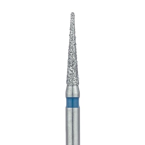 Axis Dental F858-014 NTI FG Friction Grip 858-014 Needle Shaped Fine Grit Diamond Burs 5/Pk